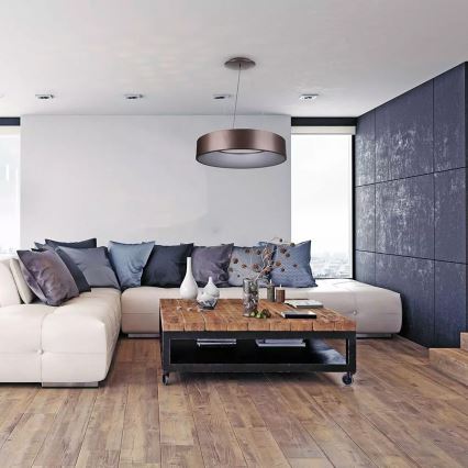 LED Stmívatelný lustr na lanku LED/20W/230V