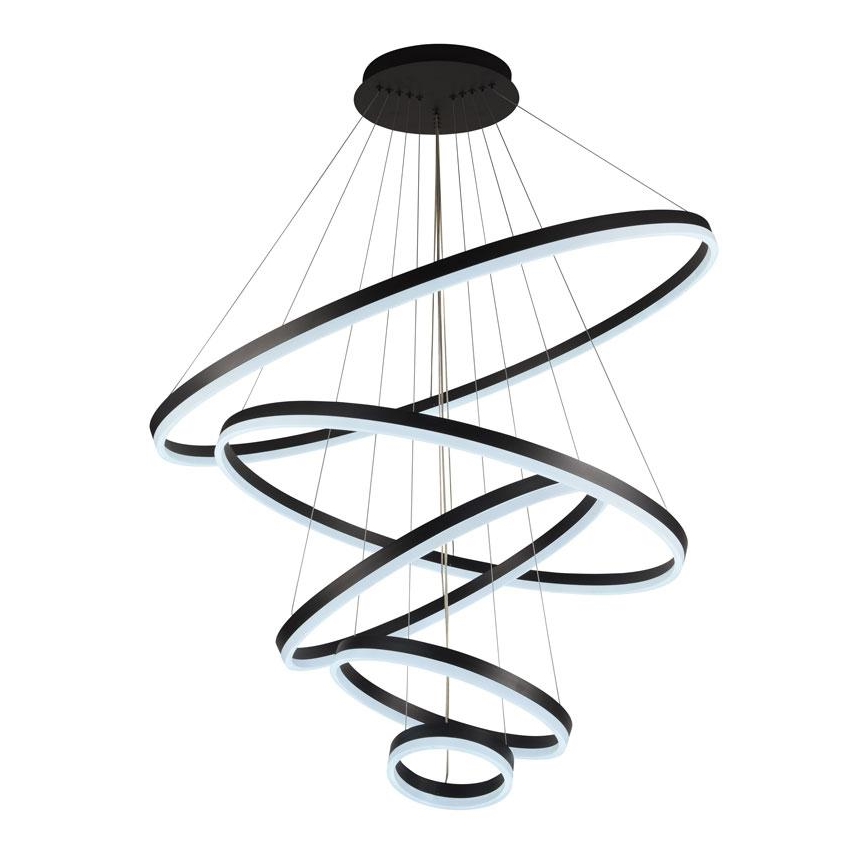 LED Stmívatelný lustr na lanku LED/210W/230V 3000-6500K + dálkové ovládání