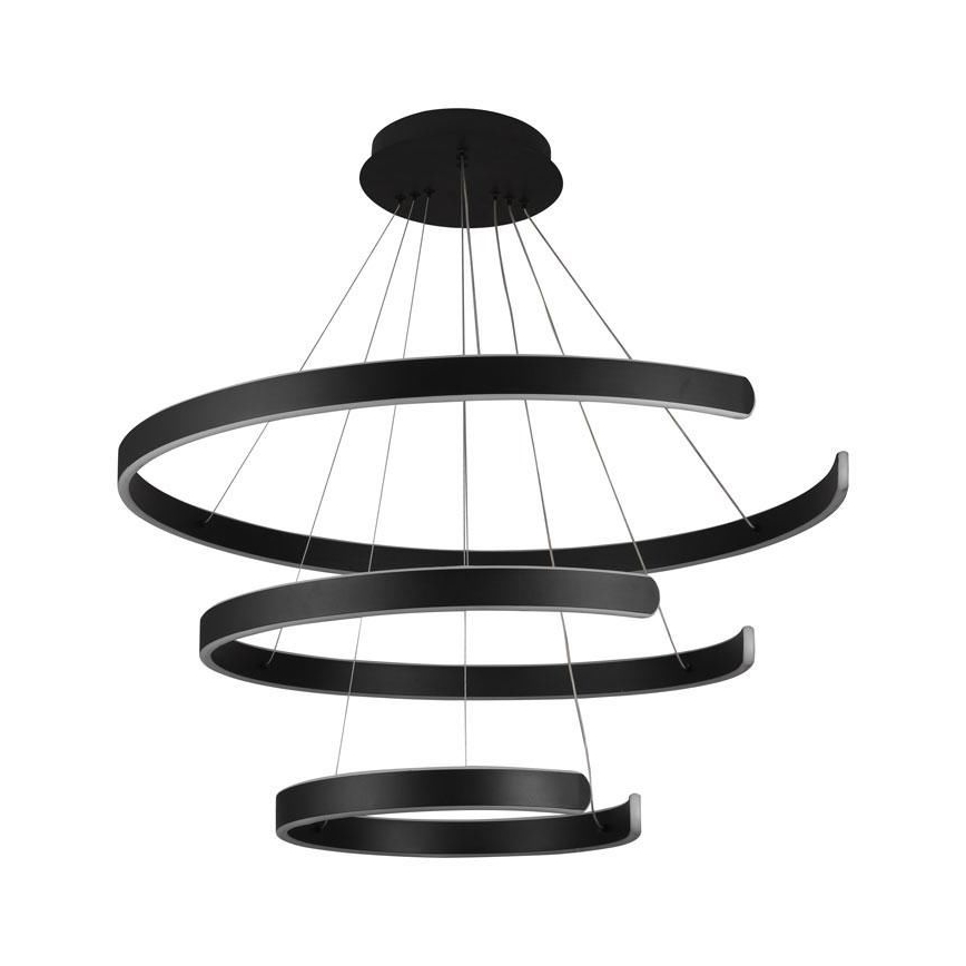 LED Stmívatelný lustr na lanku LED/220W/230V 3000-6500K + dálkové ovládání