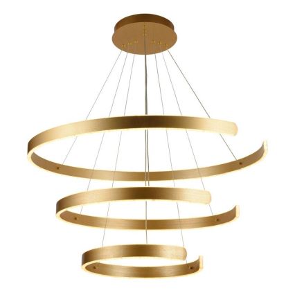 LED Stmívatelný lustr na lanku LED/220W/230V 3000-6500K pr. 80 cm + dálkové ovládání