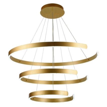 LED Stmívatelný lustr na lanku LED/220W/230V 3000-6500K pr. 80 cm + dálkové ovládání