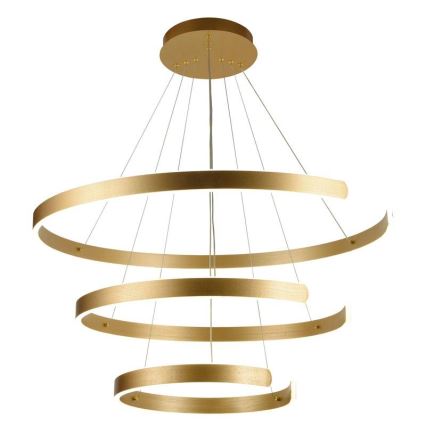 LED Stmívatelný lustr na lanku LED/220W/230V 3000-6500K pr. 80 cm + dálkové ovládání