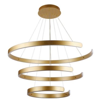 LED Stmívatelný lustr na lanku LED/220W/230V 3000-6500K pr. 80 cm + dálkové ovládání