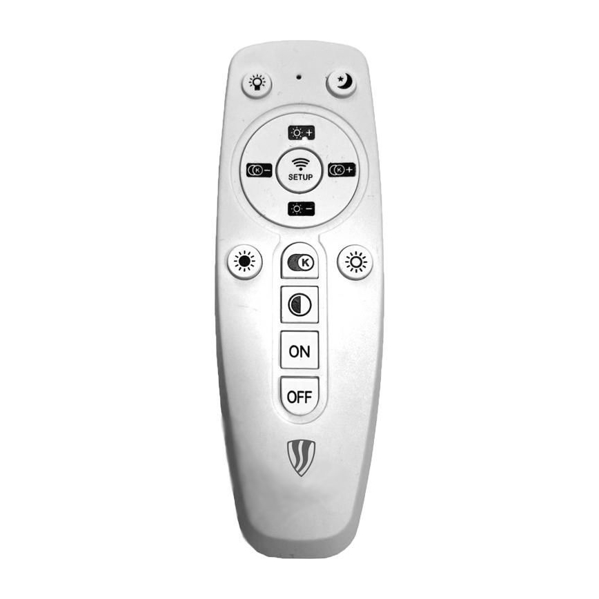 LED Stmívatelný lustr na lanku LED/220W/230V 3000-6500K pr. 80 cm + dálkové ovládání