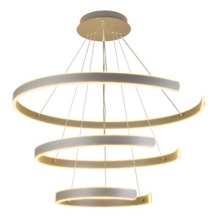 LED Stmívatelný lustr na lanku LED/220W/230V 3000-6500K pr. 80 cm + dálkové ovládání