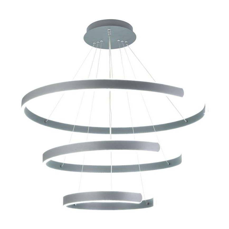 LED Stmívatelný lustr na lanku LED/220W/230V 3000-6500K pr. 80 cm + dálkové ovládání