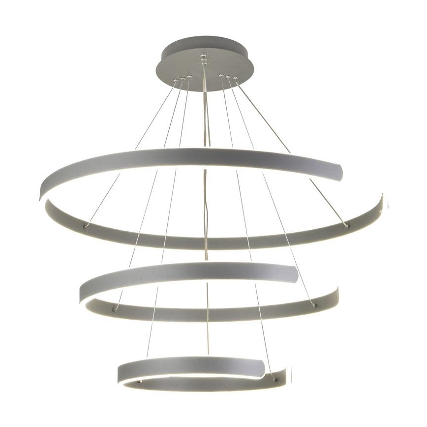 LED Stmívatelný lustr na lanku LED/220W/230V 3000-6500K pr. 80 cm + dálkové ovládání