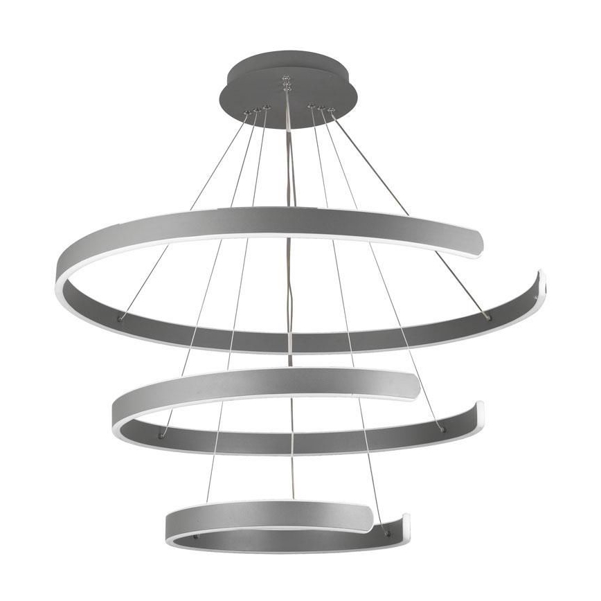 LED Stmívatelný lustr na lanku LED/220W/230V 3000-6500K pr. 80 cm + dálkové ovládání