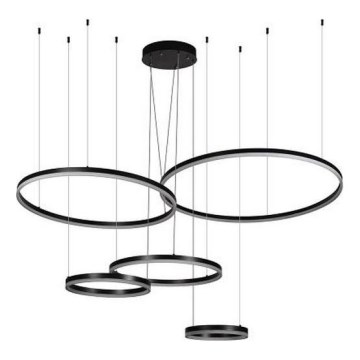 LED Stmívatelný lustr na lanku LED/220W/230V 3000-6500K + dálkové ovládání