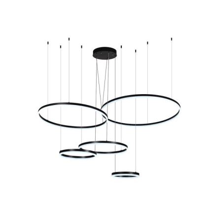 LED Stmívatelný lustr na lanku LED/220W/230V 3000-6500K + dálkové ovládání