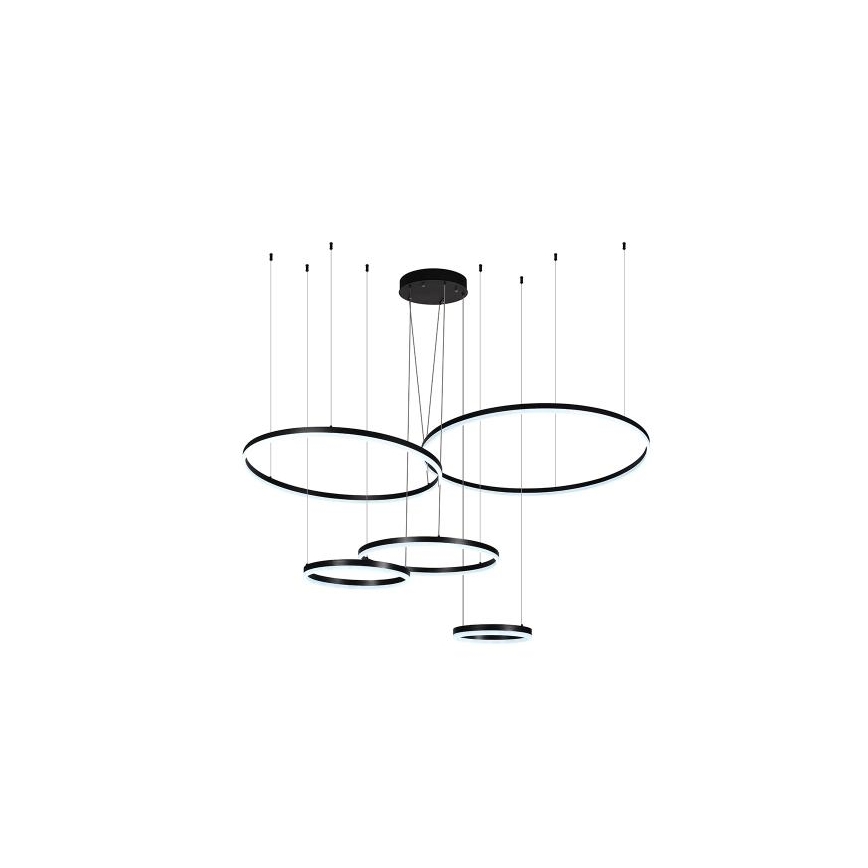 LED Stmívatelný lustr na lanku LED/220W/230V 3000-6500K + dálkové ovládání