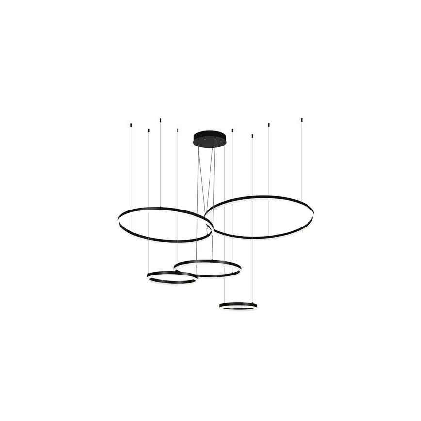 LED Stmívatelný lustr na lanku LED/220W/230V 3000-6500K + dálkové ovládání