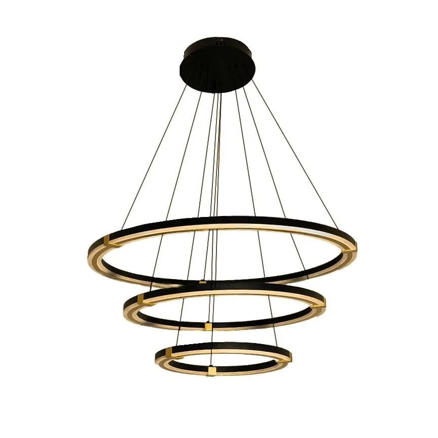 LED Stmívatelný lustr na lanku LED/235W/230V 3000-6500K + dálkové ovládání