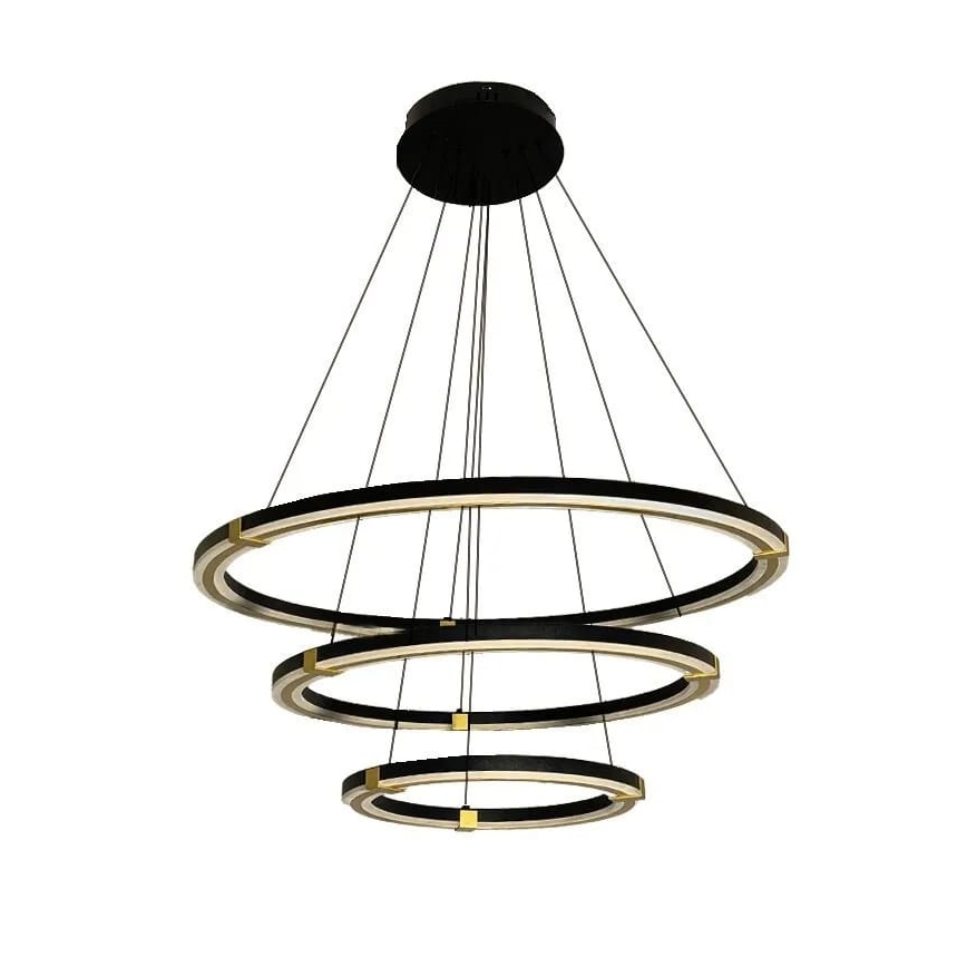 LED Stmívatelný lustr na lanku LED/235W/230V 3000-6500K + dálkové ovládání