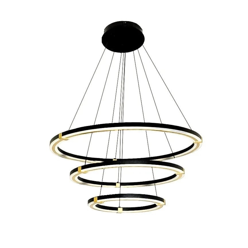 LED Stmívatelný lustr na lanku LED/235W/230V 3000-6500K + dálkové ovládání