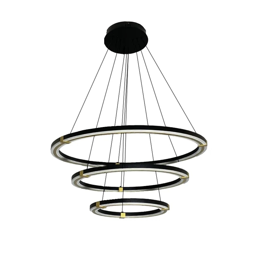 LED Stmívatelný lustr na lanku LED/235W/230V 3000-6500K + dálkové ovládání