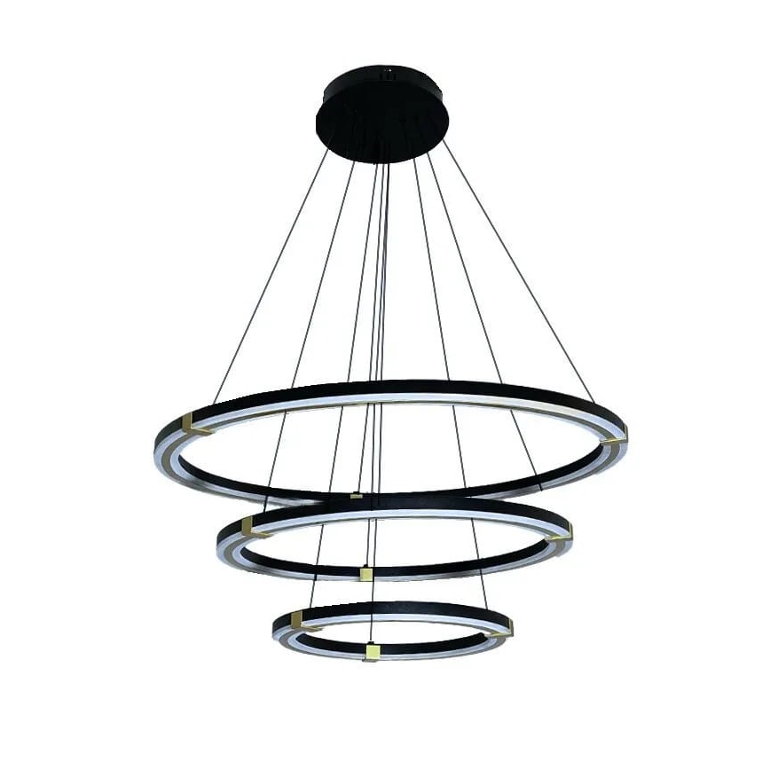 LED Stmívatelný lustr na lanku LED/235W/230V 3000-6500K + dálkové ovládání