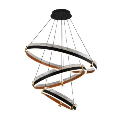 LED Stmívatelný lustr na lanku LED/240W/230V 3000-6500K pr. 80 cm + dálkové ovládání