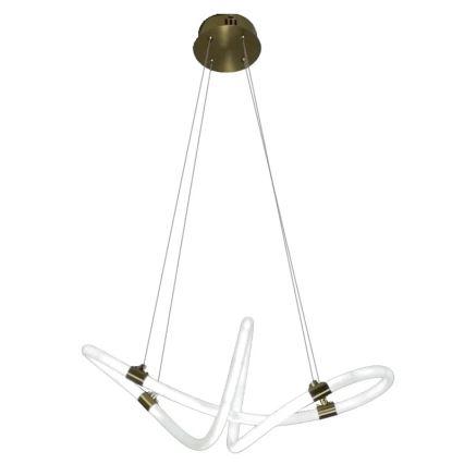 LED Stmívatelný lustr na lanku LED/25W/230V 3000-6500K + dálkové ovládání