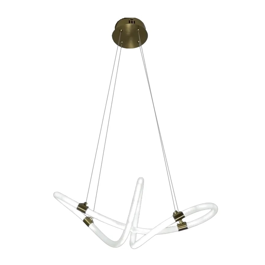 LED Stmívatelný lustr na lanku LED/25W/230V 3000-6500K + dálkové ovládání