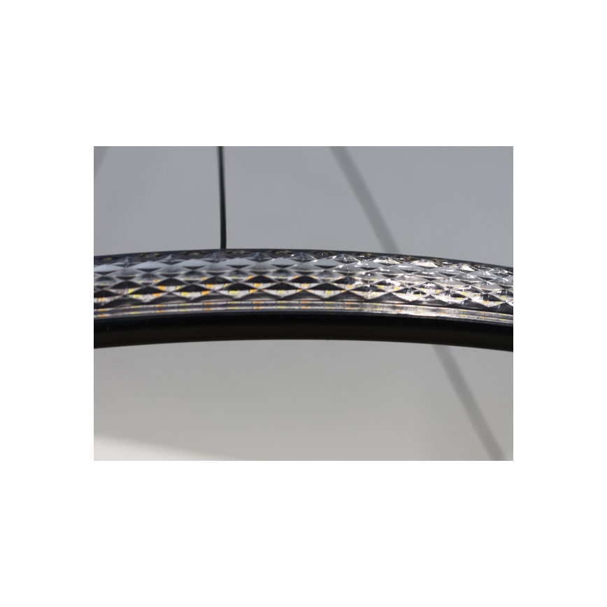 LED Stmívatelný lustr na lanku LED/32W/230V 3000-6500K pr. 60 cm + dálkové ovládání