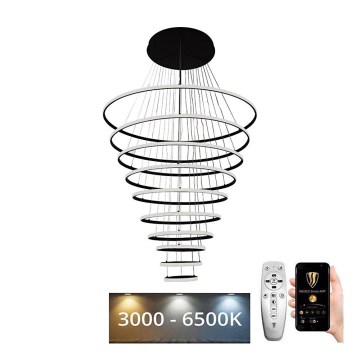 LED Stmívatelný lustr na lanku LED/365W/230V 3000-6500K + dálkové ovládání
