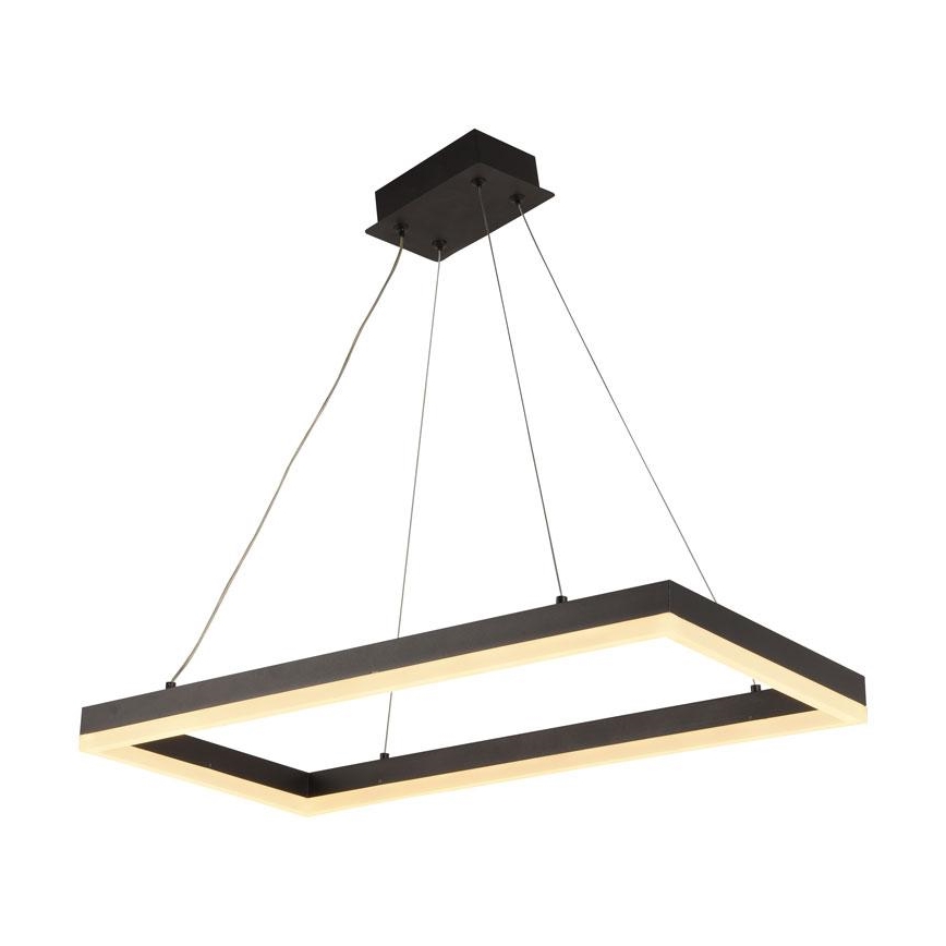LED Stmívatelný lustr na lanku LED/40W/230V 3000-6500K + dálkové ovládání