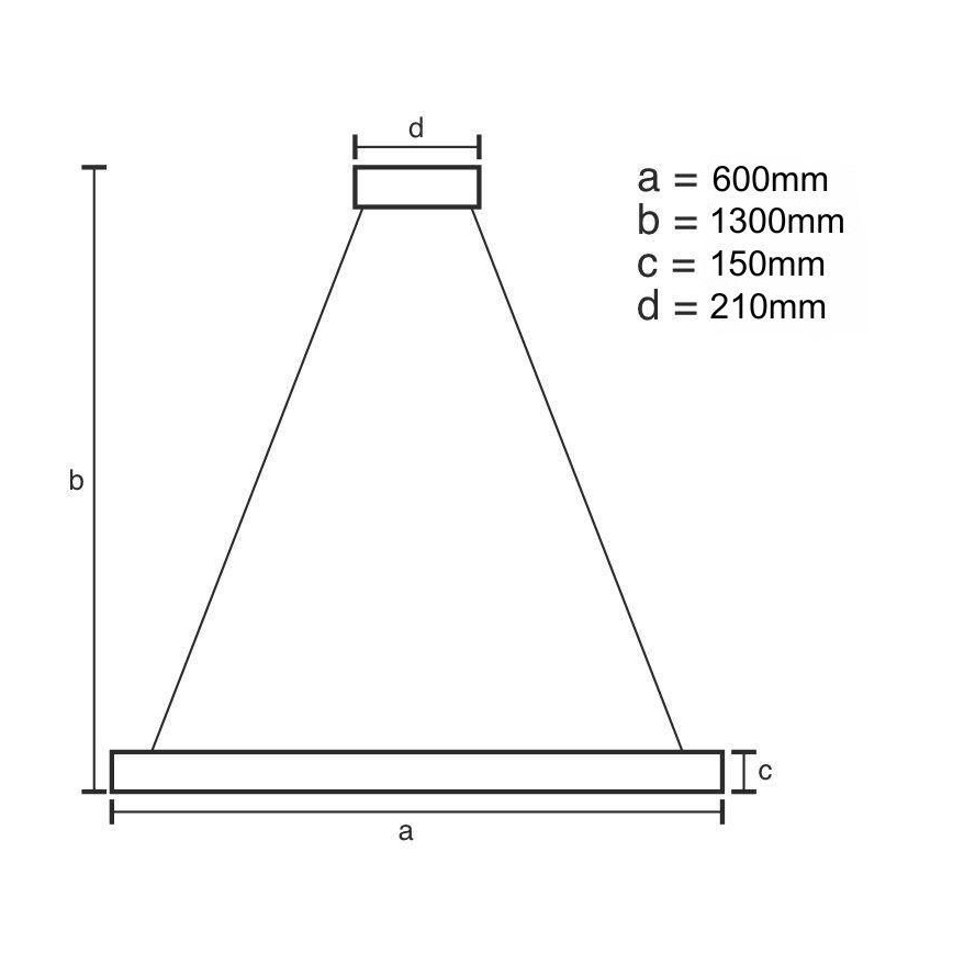 LED Stmívatelný křišťálový lustr na lanku LED/40W/230V 3000-6500K zlatá + dálkové ovládání