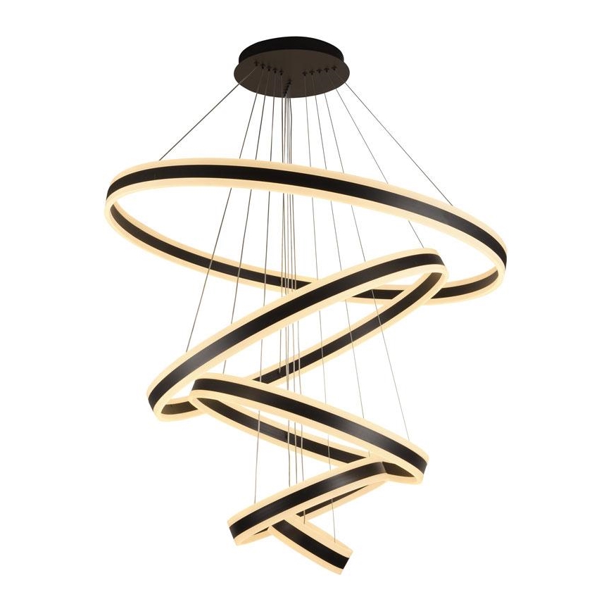 LED Stmívatelný lustr na lanku LED/420W/230V 3000-6500K + dálkové ovládání