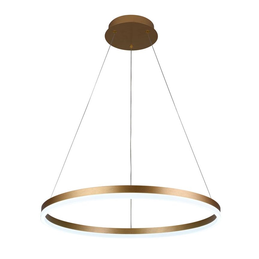 LED Stmívatelný lustr na lanku LED/42W/230V 3000-6500K pr. 60 cm + dálkové ovládání