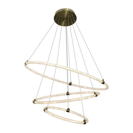 LED Stmívatelný lustr na lanku LED/45W/230V 3000-6500K pr. 80 cm + dálkové ovládání