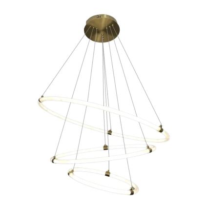 LED Stmívatelný lustr na lanku LED/45W/230V 3000-6500K pr. 80 cm + dálkové ovládání