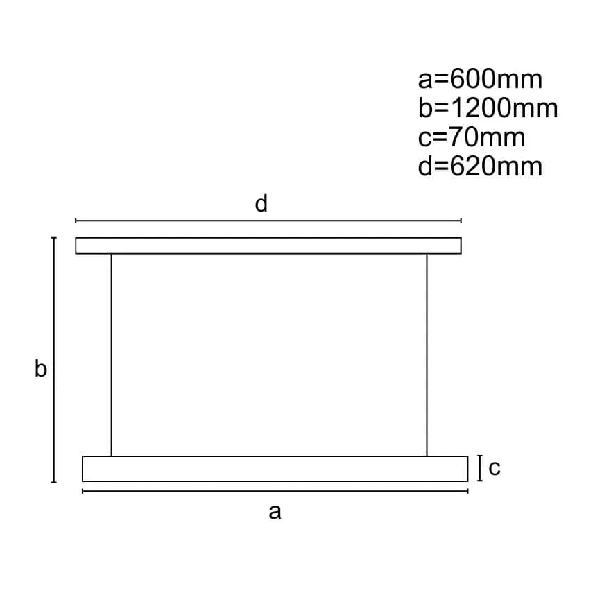 LED Stmívatelný lustr na lanku LED/45W/230V 3000-6500K černá + dálkové ovládání