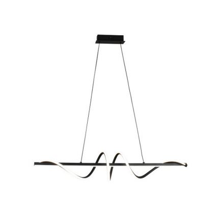 LED Stmívatelný lustr na lanku LED/50W/230V 3000-6500K 100 cm + dálkové ovládání