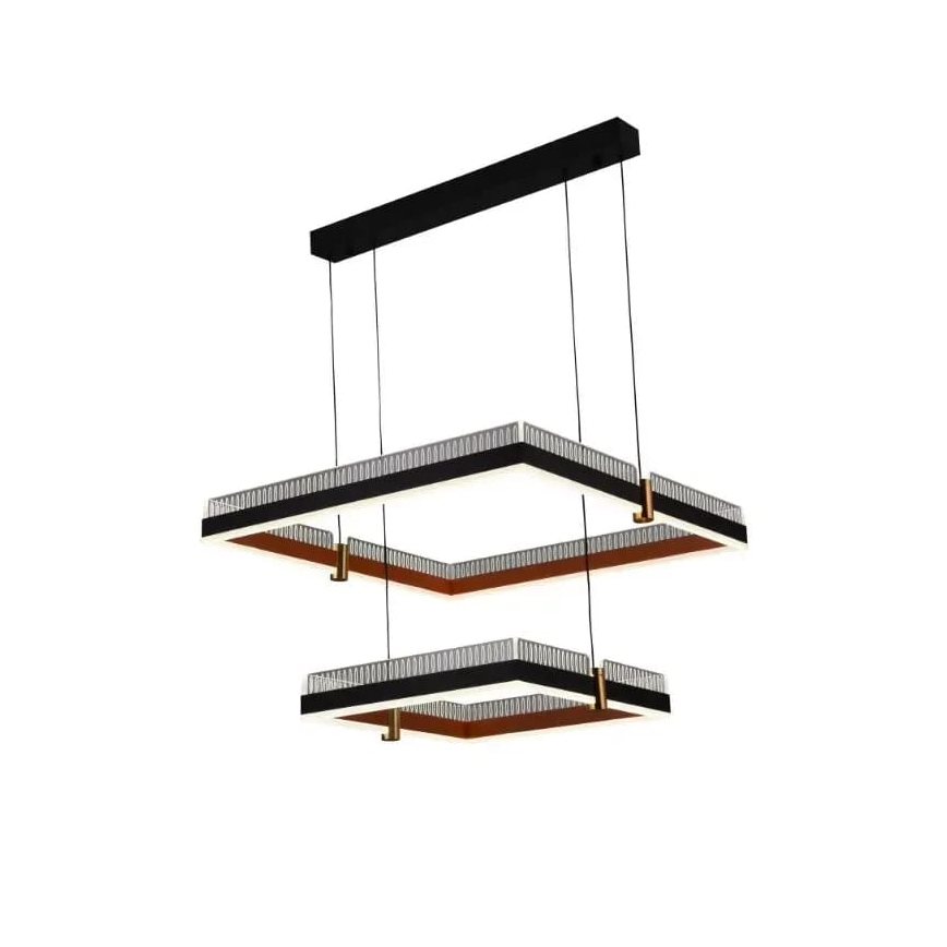 LED Stmívatelný lustr na lanku LED/50W/230V 3000-6500K + dálkové ovládání