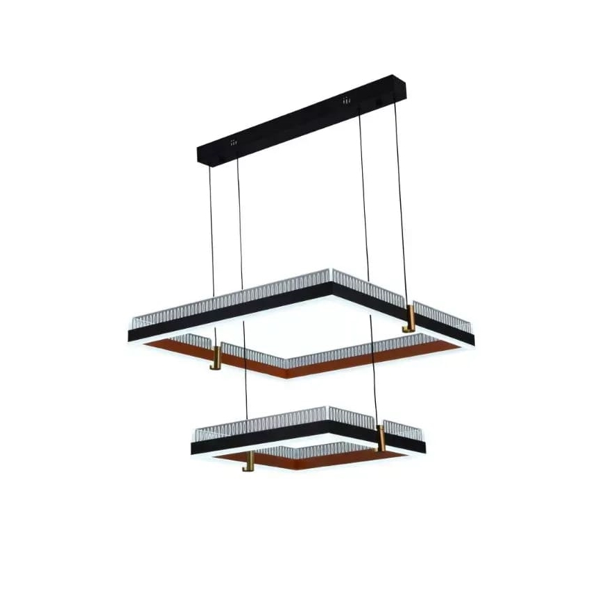 LED Stmívatelný lustr na lanku LED/50W/230V 3000-6500K + dálkové ovládání