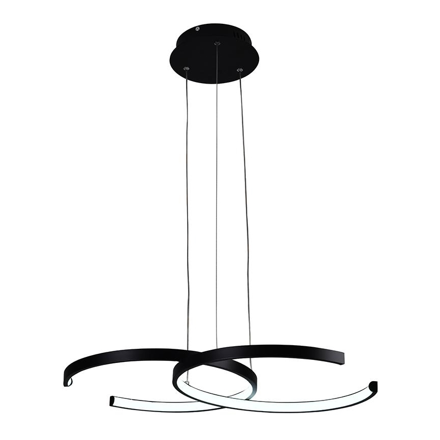 LED Stmívatelný lustr na lanku LED/50W/230V 3000-6500K + dálkové ovládání