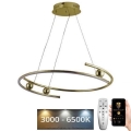 LED Stmívatelný lustr na lanku LED/50W/230V 3000-6500K pr. 60 cm + dálkové ovládání