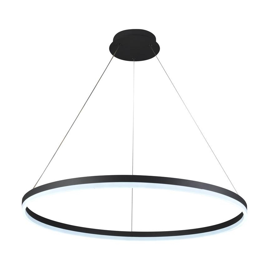 LED Stmívatelný lustr na lanku LED/55W/230V 3000-6500K + dálkové ovládání