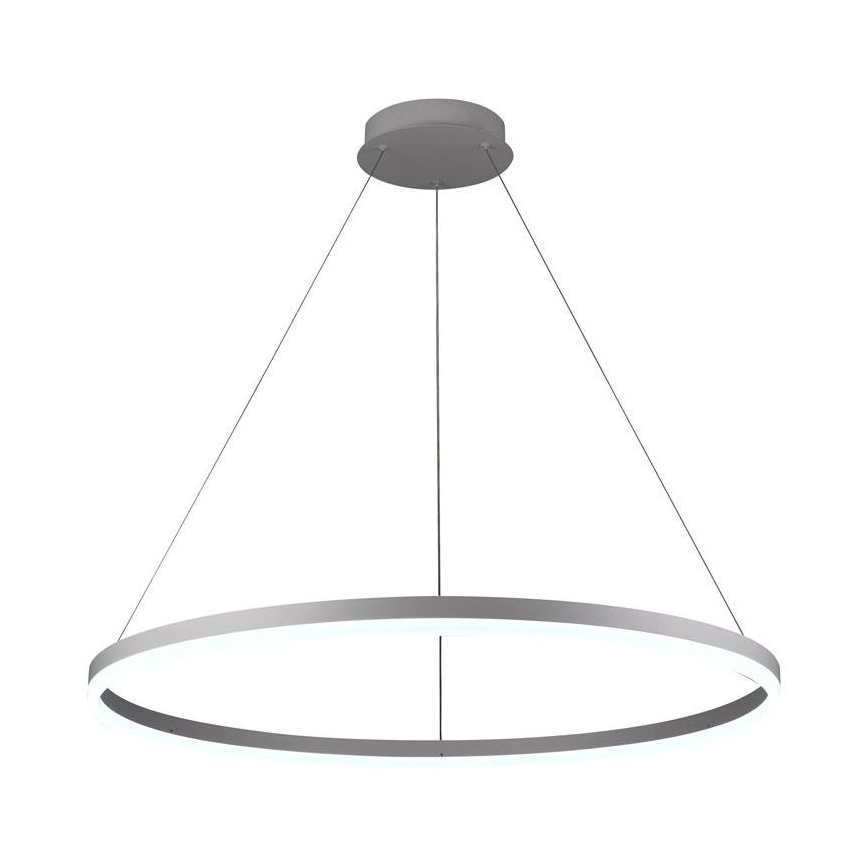 LED Stmívatelný lustr na lanku LED/55W/230V 3000-6500K pr. 80 cm + dálkové ovládání