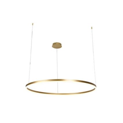 LED Stmívatelný lustr na lanku LED/55W/230V 3000-6500K pr. 80 cm + dálkové ovládání