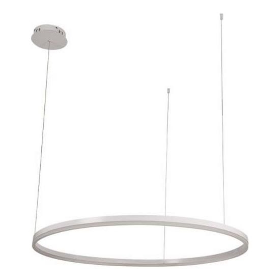 LED Stmívatelný lustr na lanku LED/55W/230V 3000-6500K + dálkové ovládání