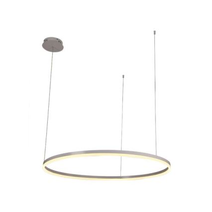 LED Stmívatelný lustr na lanku LED/55W/230V 3000-6500K + dálkové ovládání