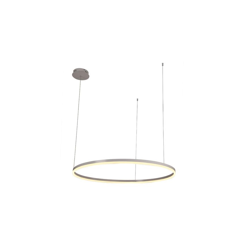 LED Stmívatelný lustr na lanku LED/55W/230V 3000-6500K + dálkové ovládání