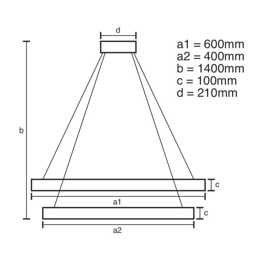 LED Stmívatelný křišťálový lustr na lanku LED/65W/230V 3000-6500K lesklý chrom + dálkové ovládání