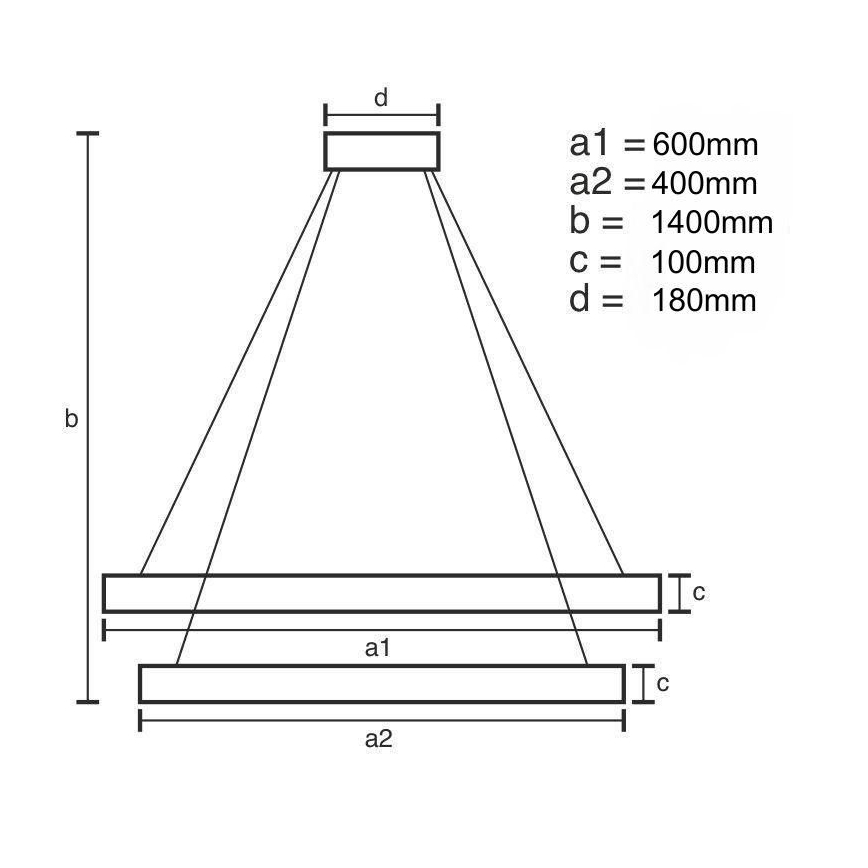 LED Stmívatelný křišťálový lustr na lanku LED/65W/230V 3000-6500K lesklý chrom + dálkové ovládání