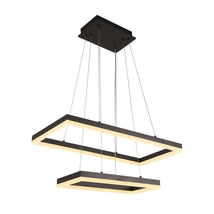 LED Stmívatelný lustr na lanku LED/65W/230V 3000-6500K + dálkové ovládání
