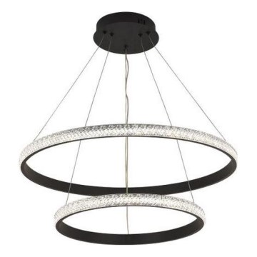 LED Stmívatelný lustr na lanku LED/65W/230V 3000-6500K + dálkové ovládání