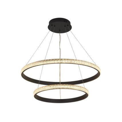 LED Stmívatelný lustr na lanku LED/65W/230V 3000-6500K + dálkové ovládání