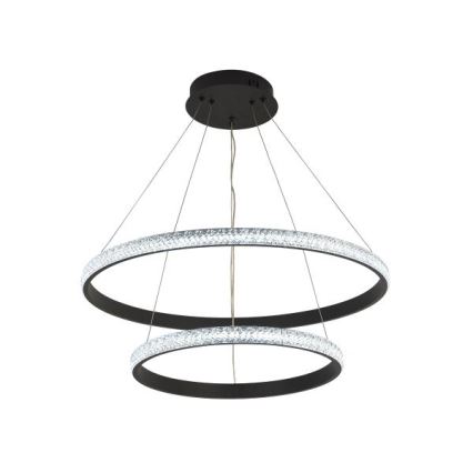 LED Stmívatelný lustr na lanku LED/65W/230V 3000-6500K + dálkové ovládání